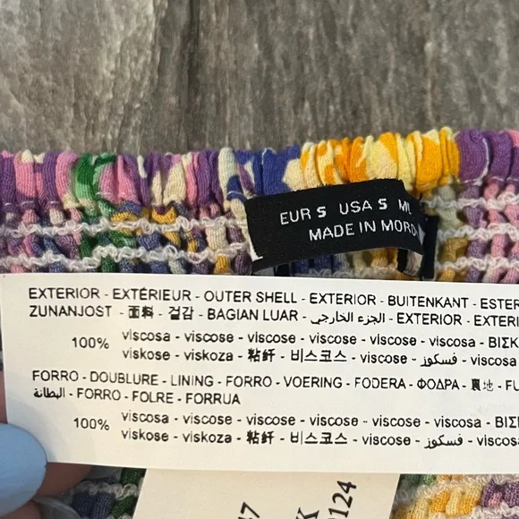 Zara Floral Halter Crop Top - Picture 12 of 15